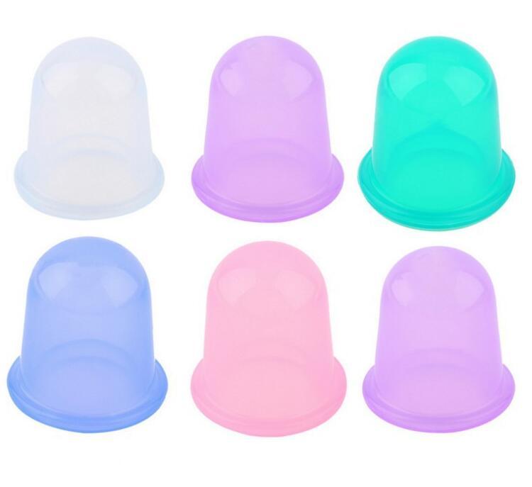Health Beauty Care silicone Massage Cupping Anti-cellulite Cup beauty therapy massage cupping cup Vacuum Cupping Massage cup 5.5*5.5CM-image-561929942