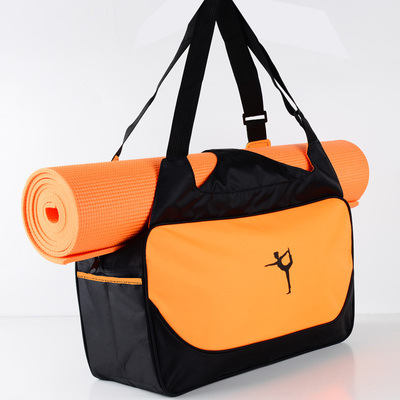 

Large capacity yoga mat bag, lightweight sports luggage tote bag, one-shoulder sports bag can be customized logo