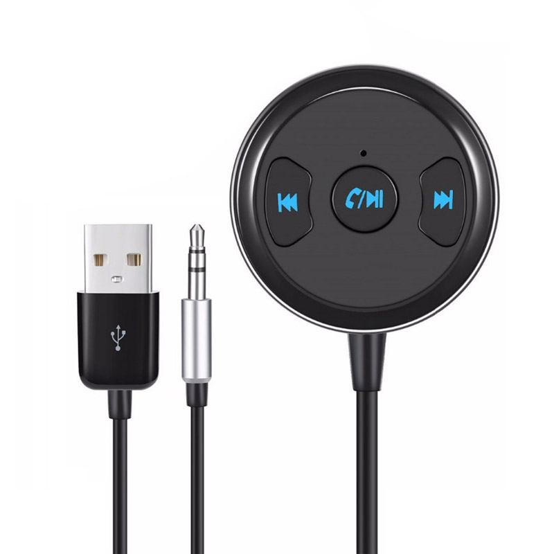 

Wireless Car Kit AUX Audio Music Receiver Car MP3 Player Bluetooth Kit Handsfree Calling