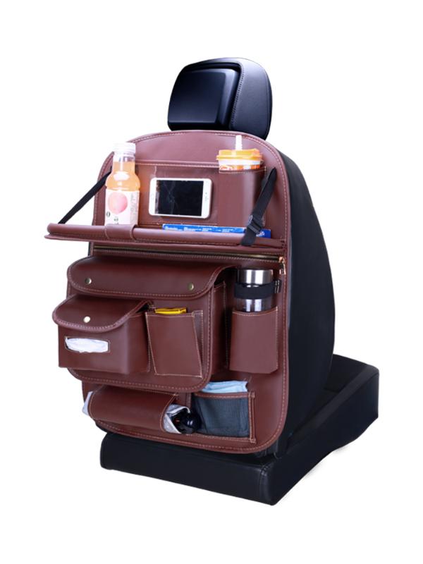 

Car seat back storage bag hanging bag rack