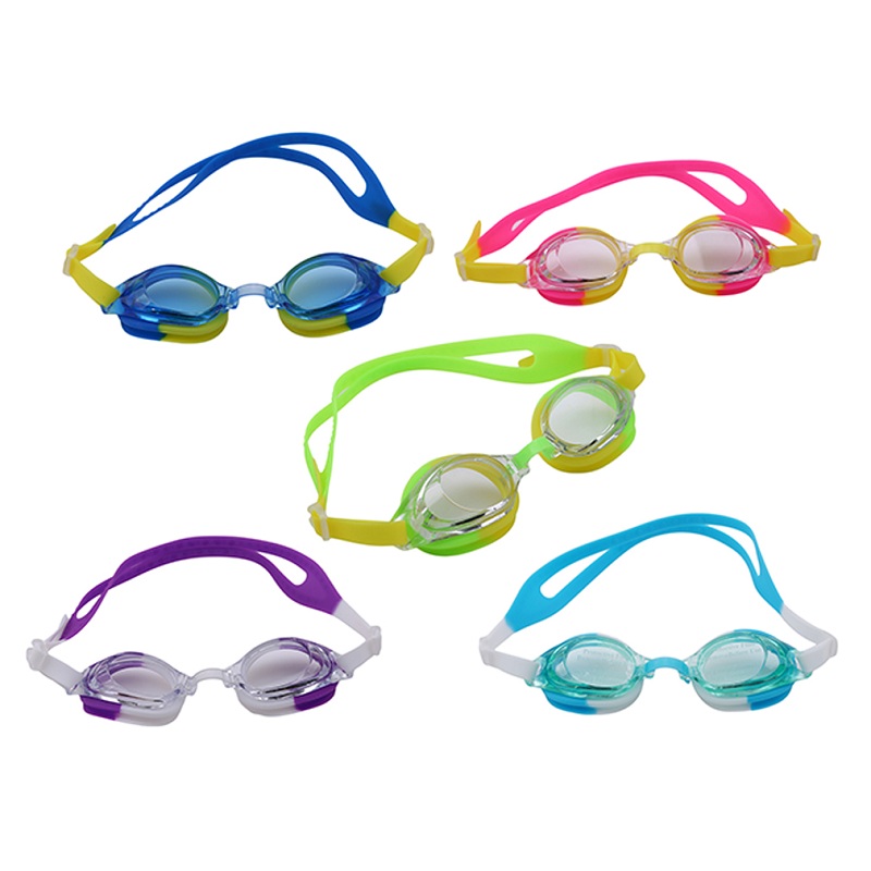 

Adjustable Swimming Goggles For Children Swimming Goggles Waterproof anti-UV anti-fog Boy Girl Silicone Eyewear