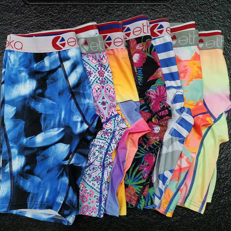 

IN STOCK Mens Fashion boxers underwears designers Breathable Boxer Underpants Mens sexy Tight Waist Underpants Boxers Man Underwear With Bag, Random colors