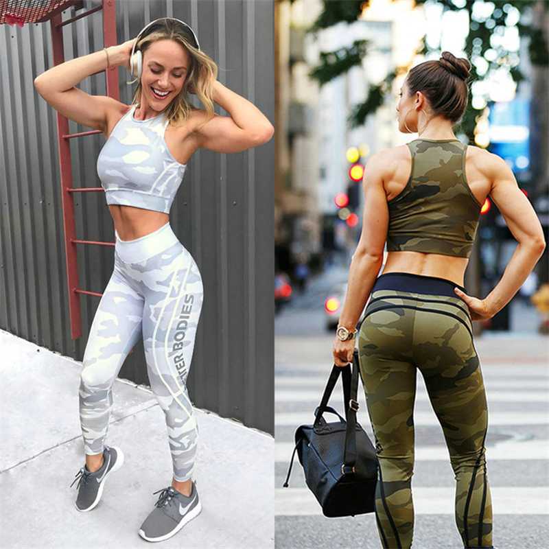 

Fashion Women Leggings Outdoor Letter Printing Sports Pants Comfortable Fitness Leggings Girl Workout Jeggings Mujer O5A090, Gray