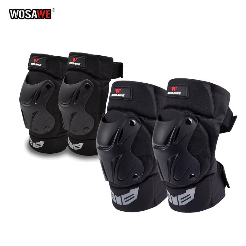 

WOSAWE Motorcycle Elbow Knee Protector Motocross Knee Pads Guards Moto Elbowpads Kneepad Motocross Brace Protective Gear