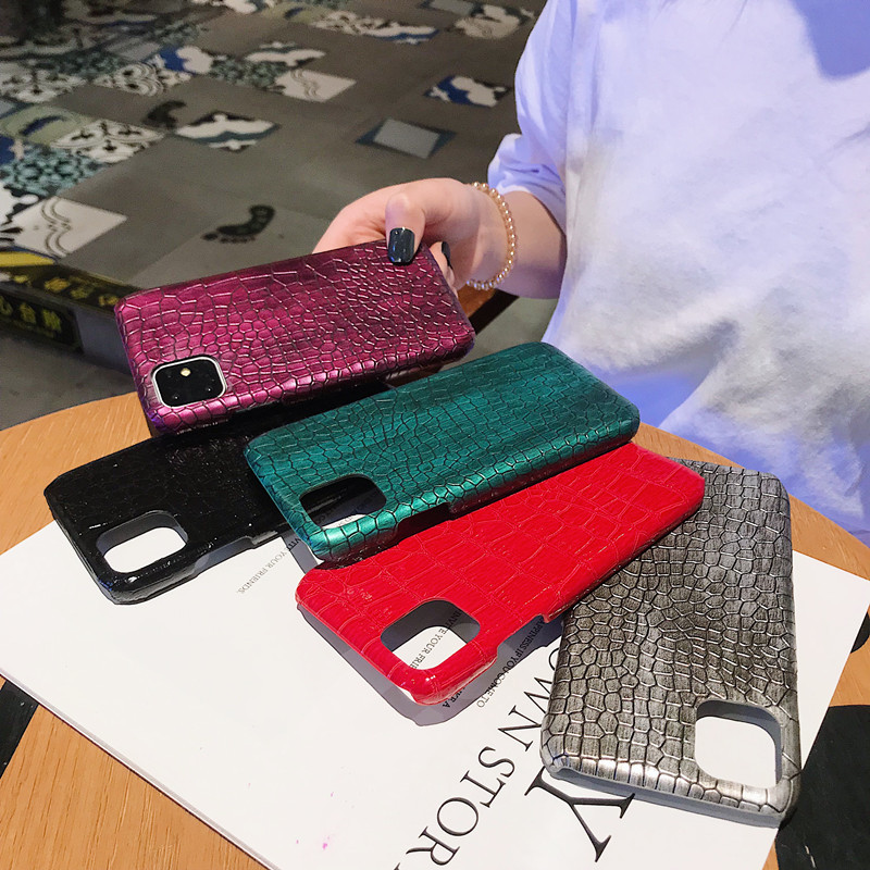 

Luxury For iPhone 11 Pro Max Xr SE Fashion Cool Crocodile Snake Skin Cover Case For iPhone Xs Max X 6 6s 7 8 Plus XR Hybrid Rubber Capa