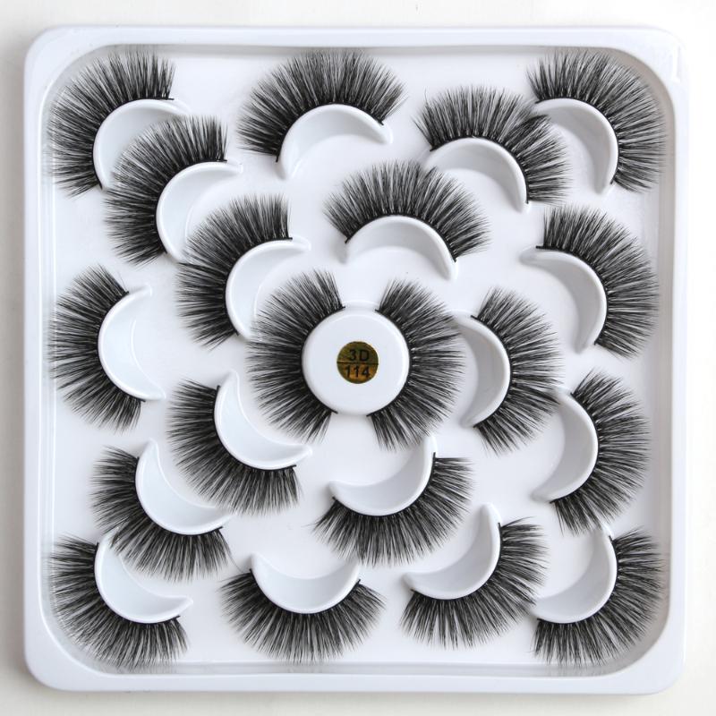 

MAANGE 2/5/7/10 pairs natural false eyelashes fake lashes long makeup 3d mink lashes eyelash extension mink eyelashes for beauty