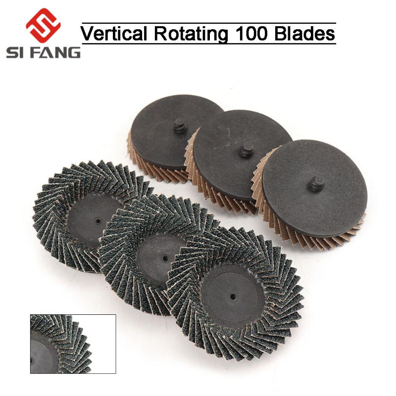 

2-12pcs 3inchs80mm Sanding Discs 40 Grit Type R Roloc Wheel Grinding Wheels Blades Plastic Cap for Angle Grinder