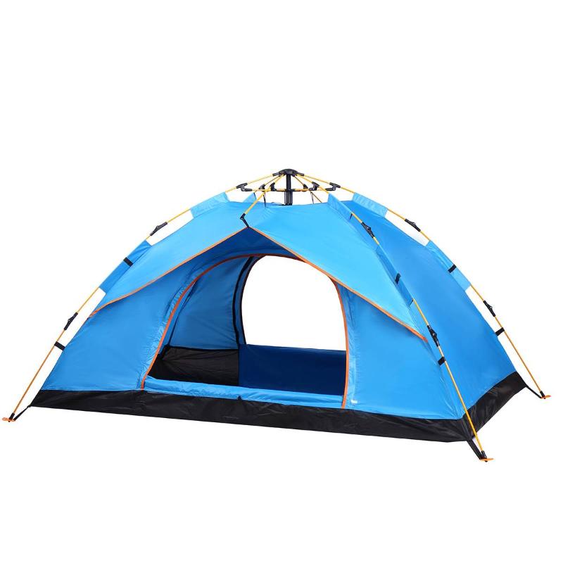 

1-2 Person Automatic Camping Tent Outdoor Portable Thick Rainproof Tent Anti UV Picnic Fishing Tourist Travel Awning