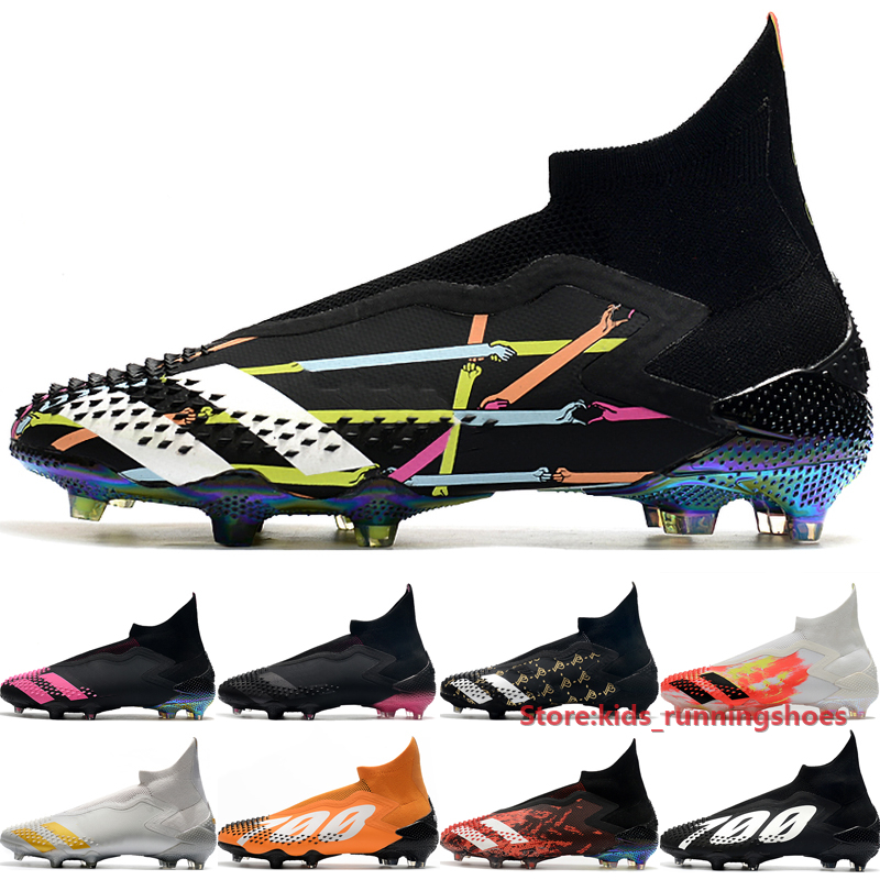 

Predators Mutator 20 + Soccer Cleats Mens Firm Ground Boots ART Unity in Diversity 700 MNVN Black Pop Big Boys Football Shoes Size 39-45, C05