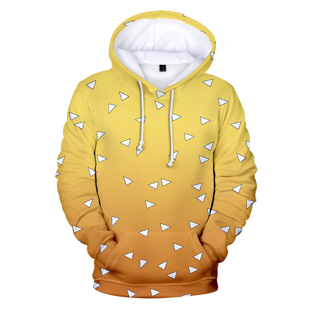 

Demon Slayer 3D Hoodies Style Fashion Hooded Sweatshirts Men Kimetsu no Yaiba Anime Streetwear Clothes Plus Size kg-482