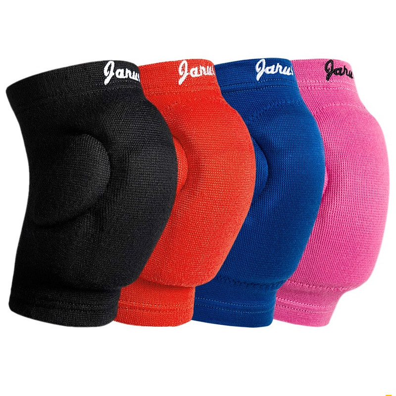 

Sports Thickening Knee Pads Basketball Volleyball Extreme Sports Kneepad Brace Support Dancing Yoga Lap Elastic Knee Protector, Red