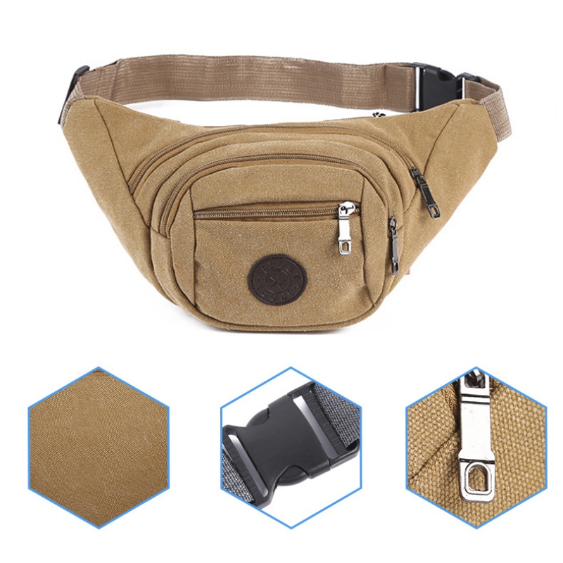 

Aolikes Men Women Waist Bag Running Hip Bum Bag Female Belt Waist Pack Chest Phone Pouch Travel Casual Hiking Cycling Fanny Pack