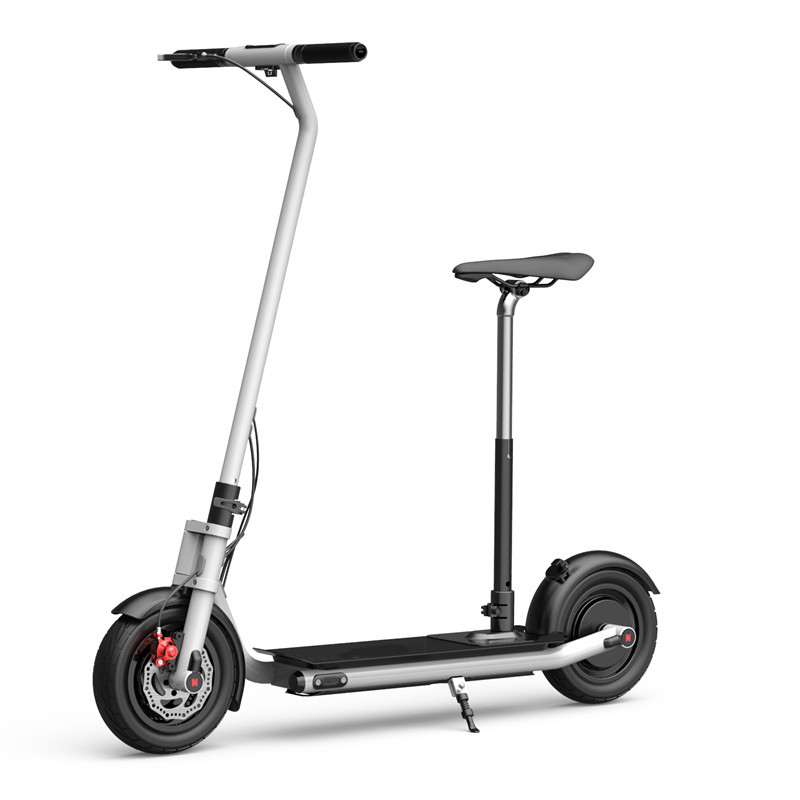 

Nextdrive N-7 300W 36V 10.4Ah foldable electric scooter with Seat For adults/children 26 Km/h Max Speed 18-36Km kilometer range E-Scooter, Black