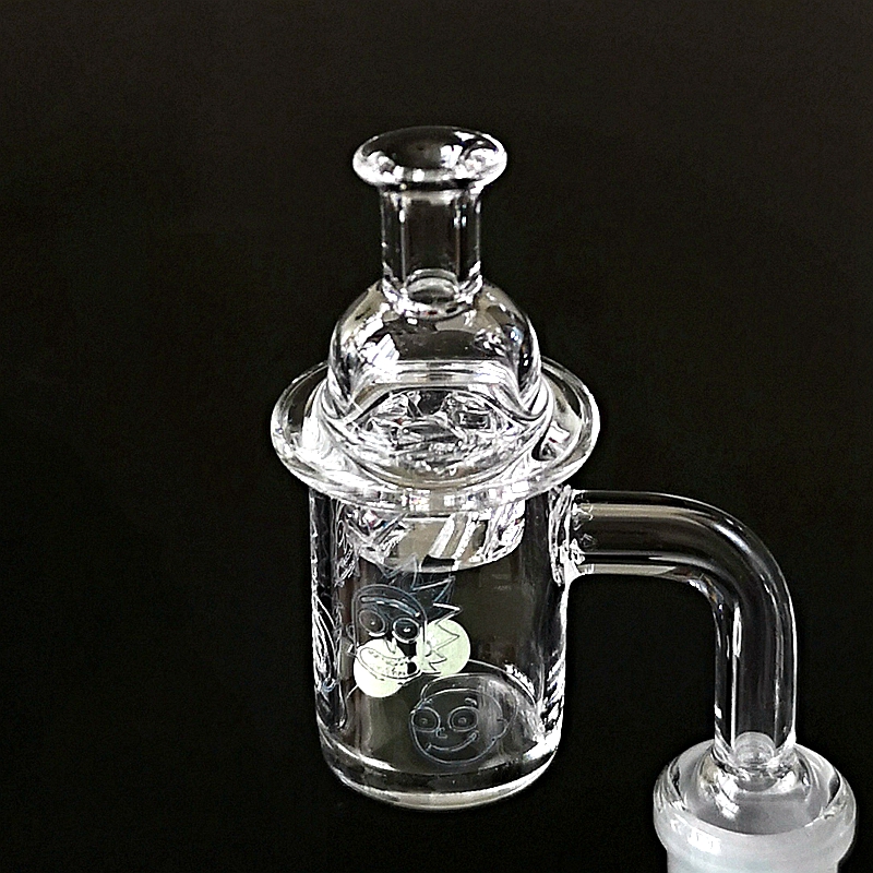 

Short Neck Quartz Banger Nails Carb Cap Set 30mm Domeless Nail 10mm 14mm 18mm Male Female 90° Terp Flat Top Bangers Smoking Accessories