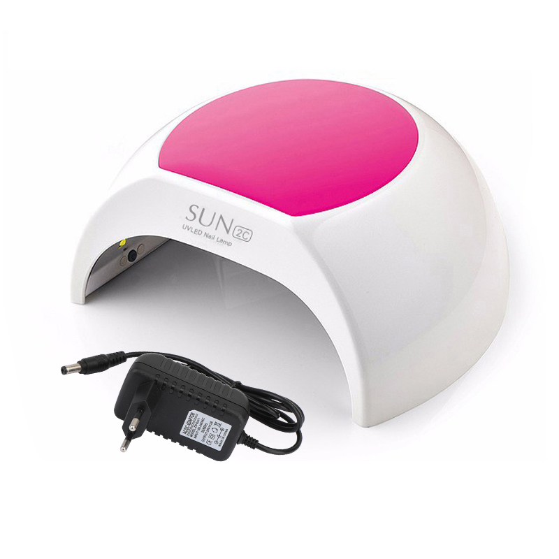 

Artudatech Sun2c 48W Infrared Sensor 33 UV LED Nail Dryer Lamp New SUNUV, As pic