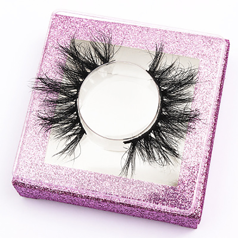 

5D mink false eyelashes thick cross mink hair fluffy eyelashes RD03