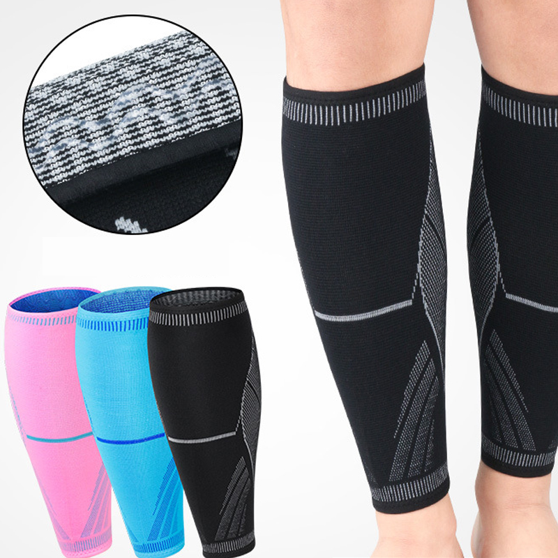 

1PCS Shin Guard For Adults Teenageers,Adjustment Elastic Compression Leg Sleeve Fitness Football Basketball Running Shin Guard, Pink