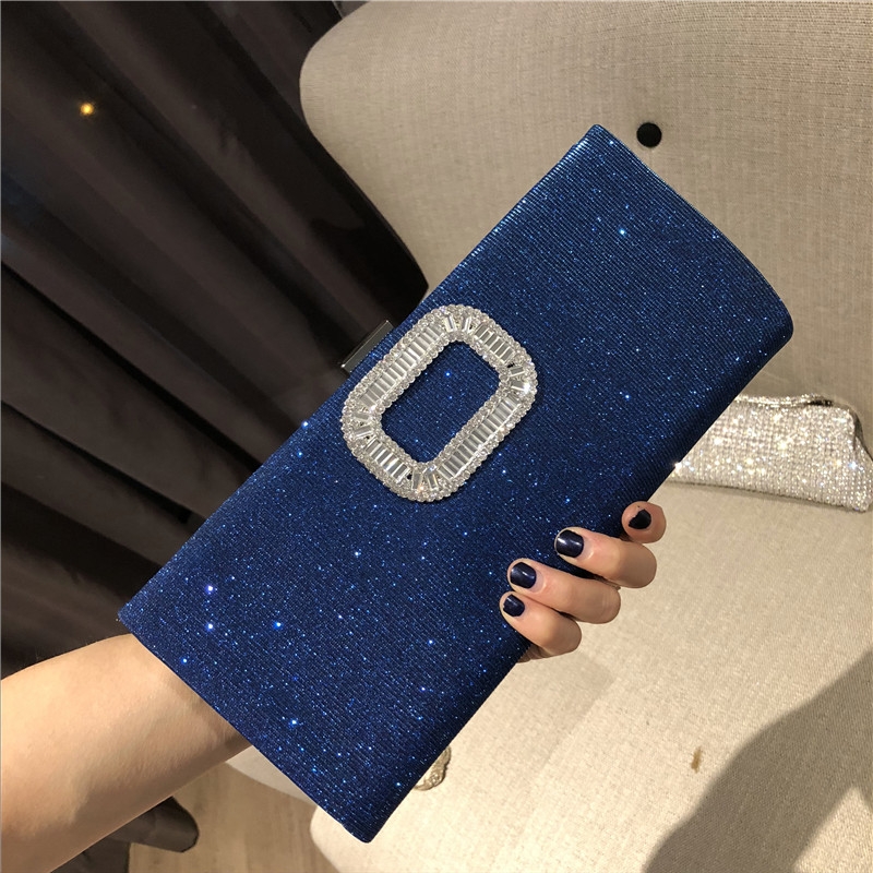 

Be009High-end new evening bags designer with pearl button soft evening bag handmade patchwork color fashion boutique lady evening clutch, White