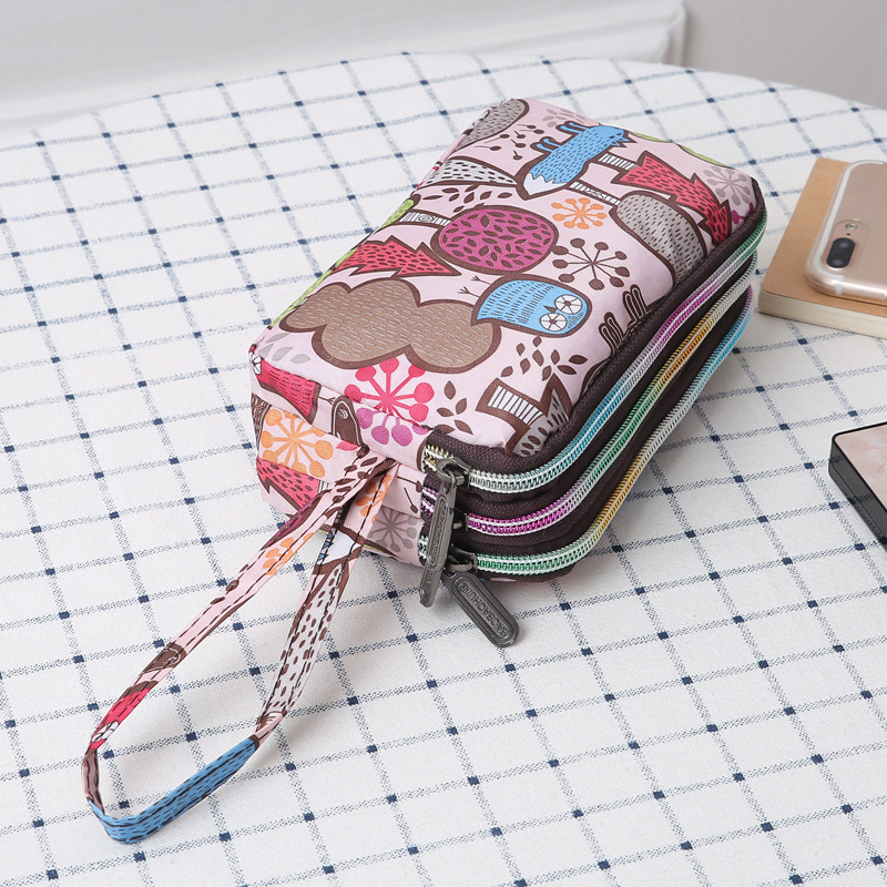 

Canvas floral printing women coin purse ladies organizer wallet phone bag female money pouch bolsa feminina bolso for girls