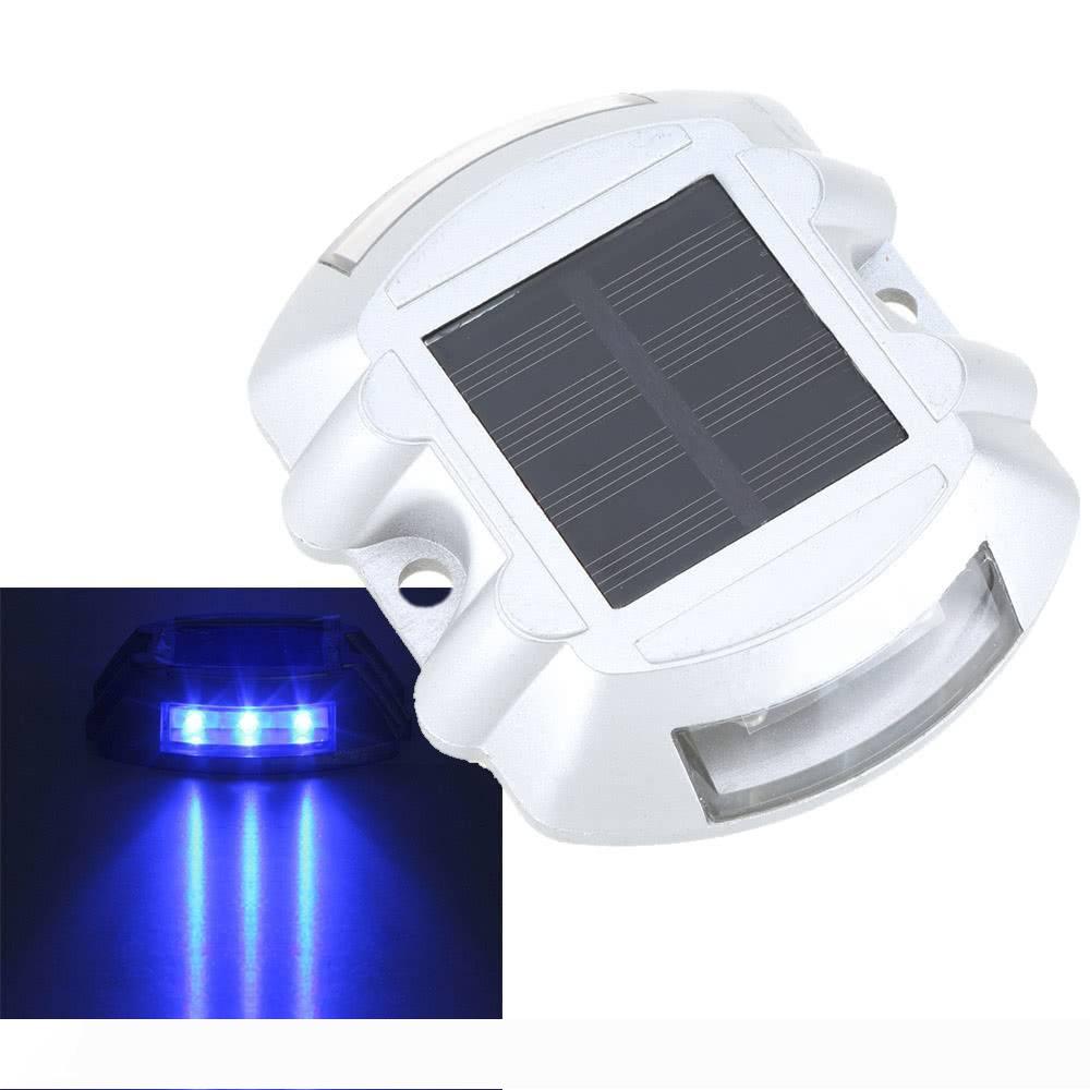 

Garden Yard Street Solar Lamps Solar Powered Lighting Sensor LED Road Stud Lamp Blue Outdoor Lighting Solar Lamps