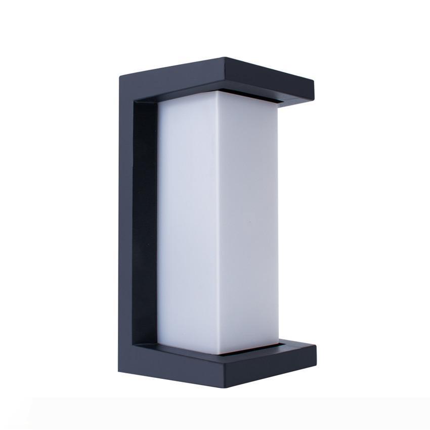 

square LED sconce lamp light LED wall lamp moistureproof light waterproof outdoor chandeliers villa front door light