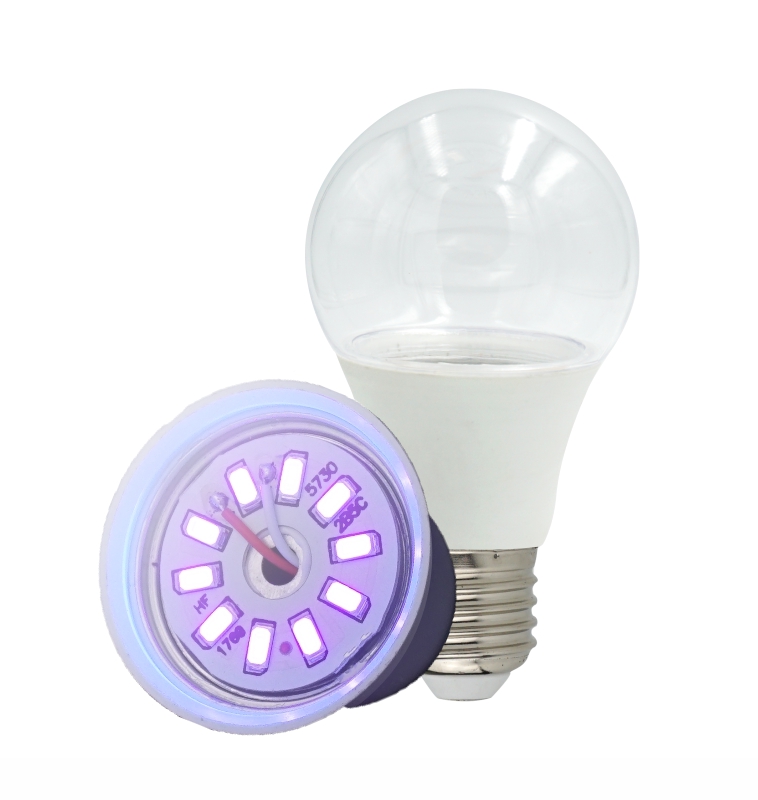 YOUYE 3W Lampada UV Quarzo germicida Disinfezione UVC CFL ozono LED Lampadina a Raggi ultravioletti sterilizzatore batterica Uccidi Mite casa della Lampada