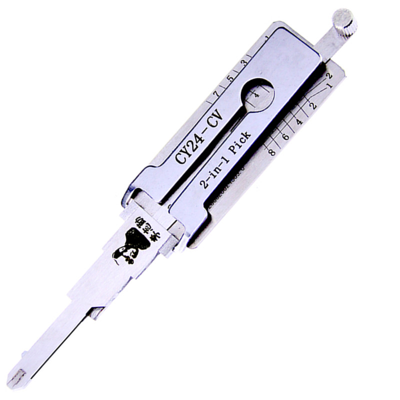 

Hot LISHI CY24-CV 2 in 1 Auto Pick and Decoder Locksmith Tools Auto Locksmith Tools to Open Car Door