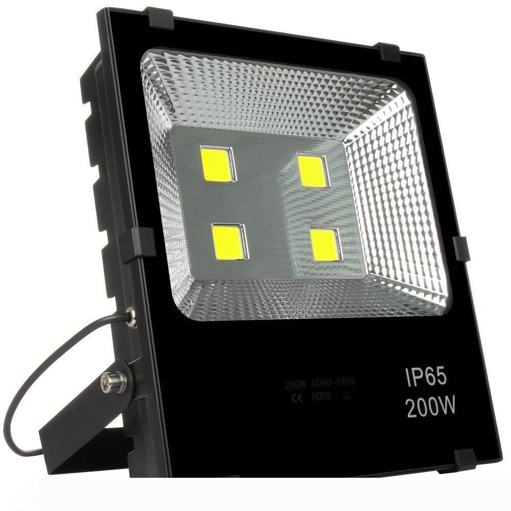 

white 200W LED Flood Lights AC 110-240V outdoor lighting Waterproof ip65 Spotlight Waterproof Outdoor Wall Lamp Projectors