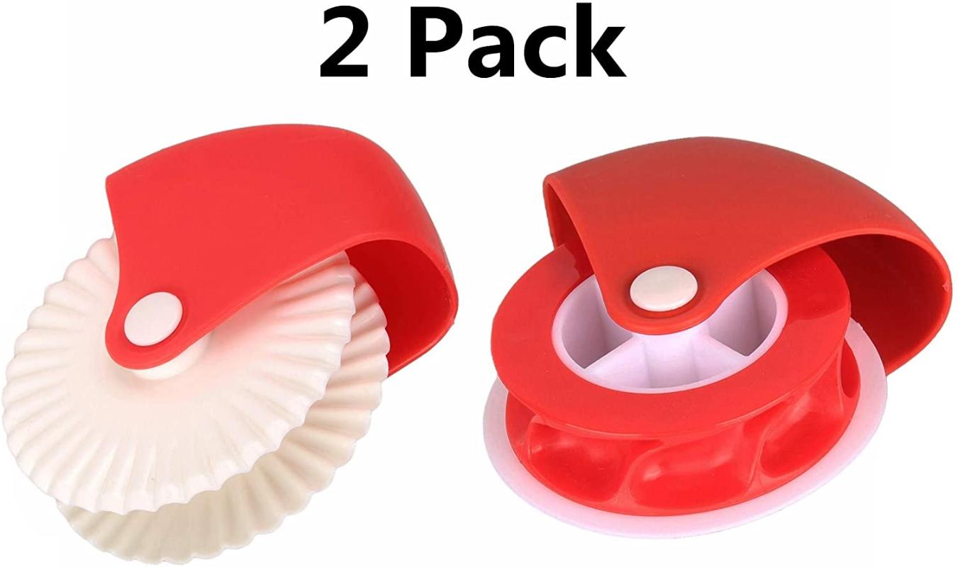 

Pastry Wheel Decorator & Pastry Wheel Cutter Kitchen Pizza Lattice Cutter for Pizza Pie Crust Baking Tools