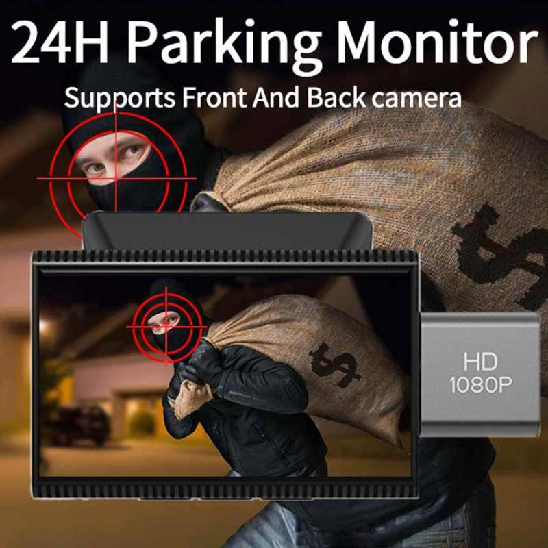 

3-inch IPS Touch Screen 4G Dash Cam Android 8.1 Car DVR GPS Dual Cam FHD 1080P Automatic Video Camera Recorder