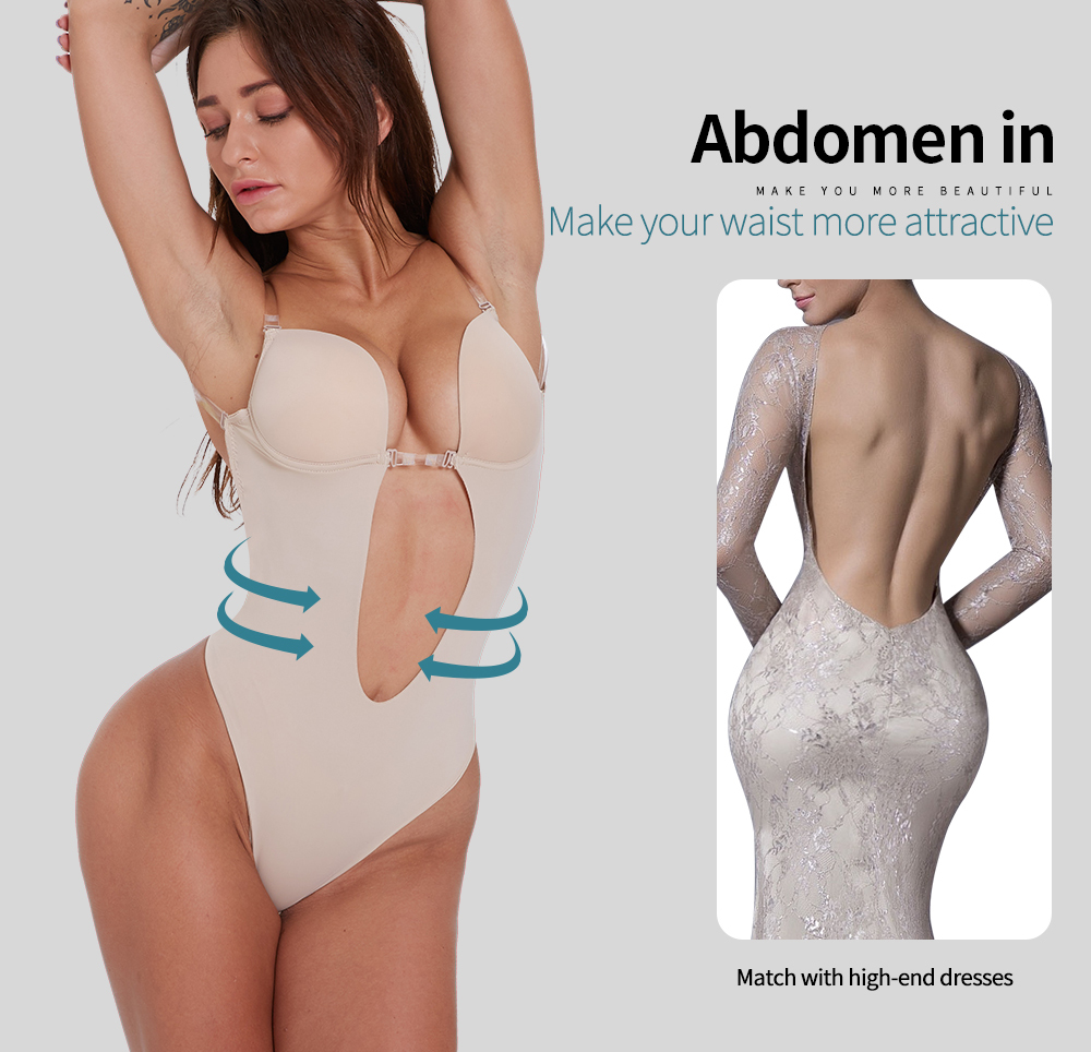backless shapewear bodysuit