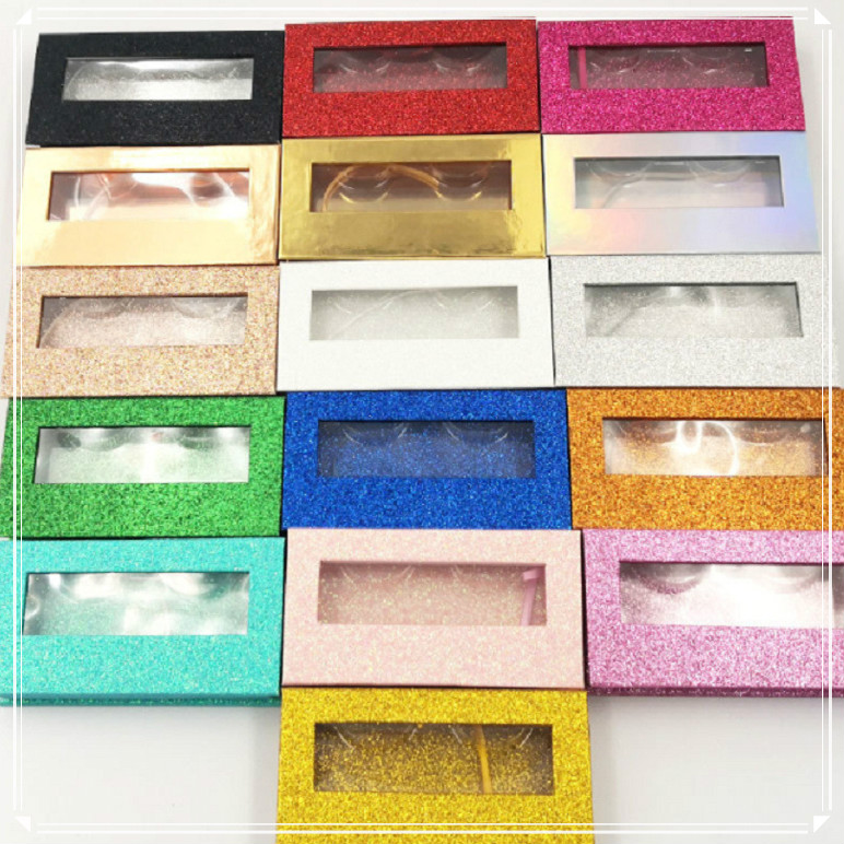 

Eyelashes Packing Boxes Gift box Lashes Package Customize Storage Cases Makeup Cosmetic Case Mink False Eyelash DHL
