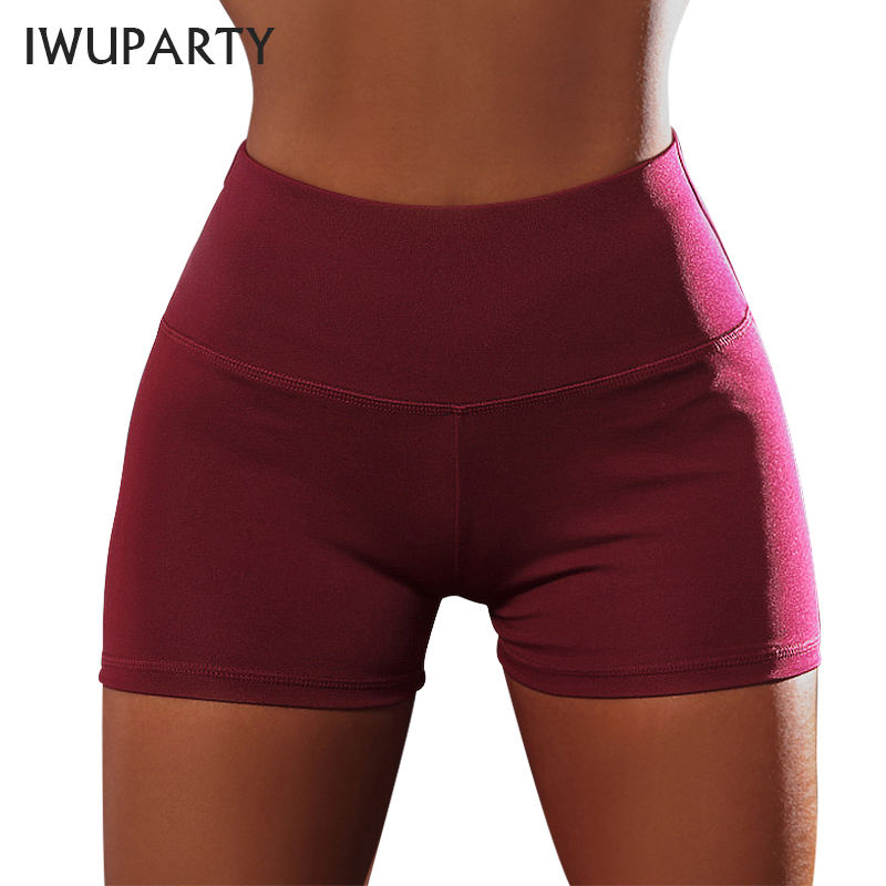 

Summer Casual Gym Sport Shorts Women High Waist Elastic Booty Scrunch Short Fitness Femme BuPush up Sexy Workout Short Skinny, Black