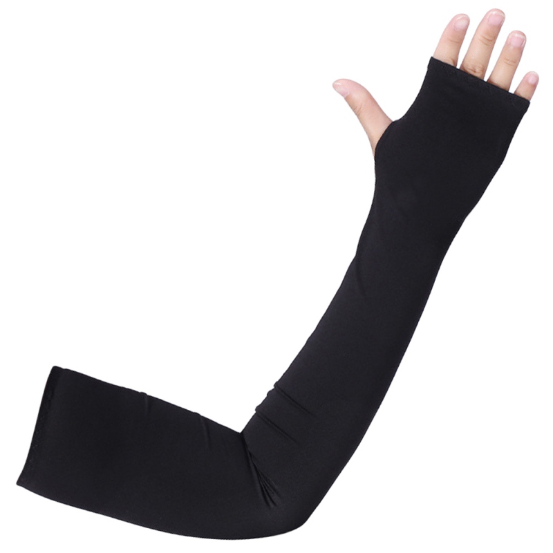 

2pcs Ice Silk Sunscreen Cuff Summer Riding Cool Sleeves Runningrm Sleeves Outdoor Sports College Style Tourism Kit, White