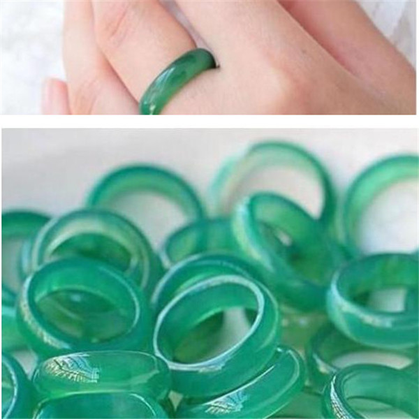 

100% natural fine jade in Myanmar mix size ring + free shipping