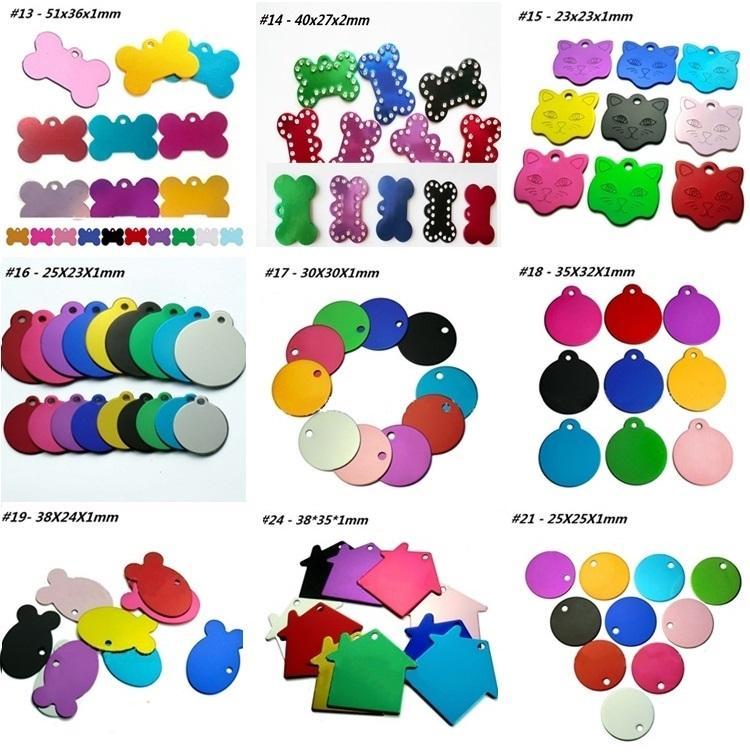 blank anodized aluminum dog tags