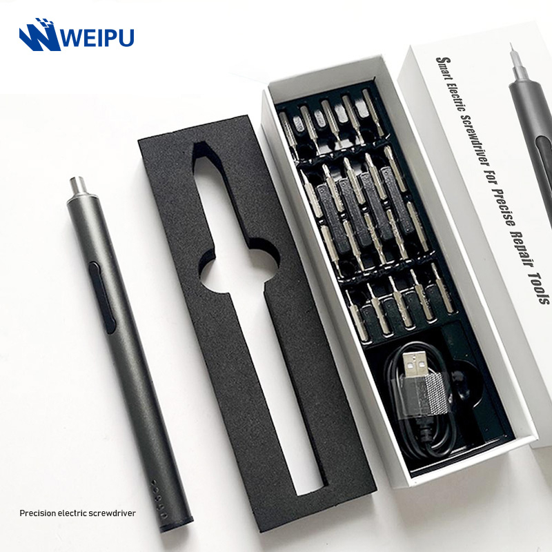 

Mini Precision Cordless Electric Screwdriver Multifunctional 3.6V Lithium Battery Rechargeable Household Maintenance LED Light