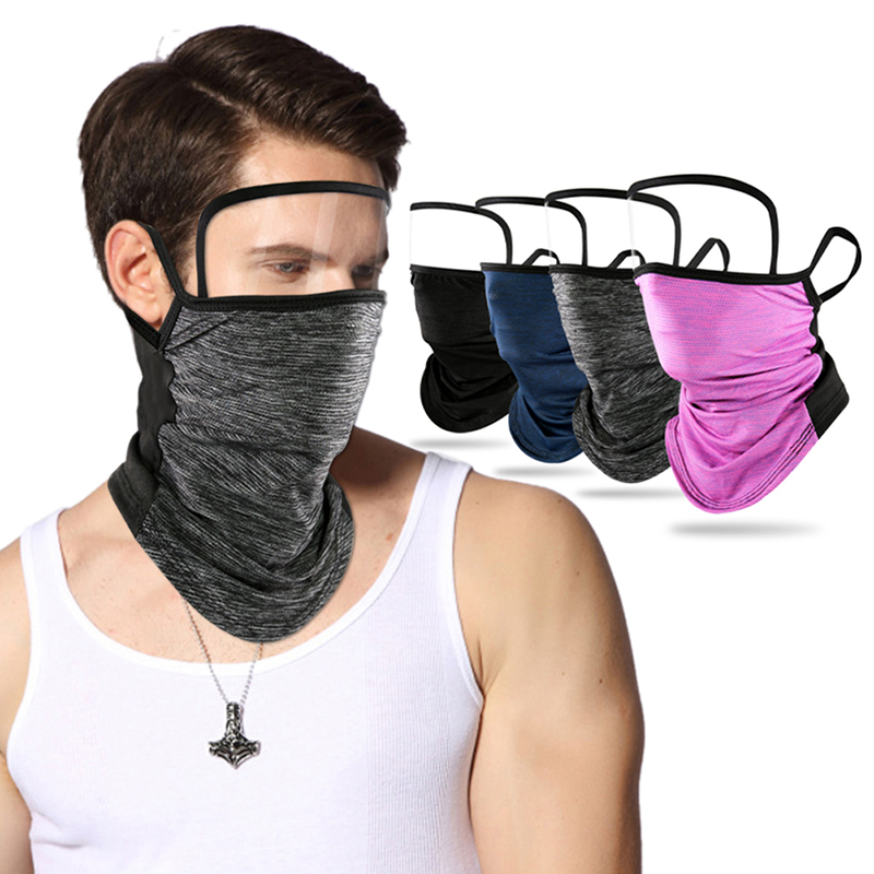 

Sports Bicycle Caps Scarf Cycling Bandana Bicycle Equipment Headwear Ride Neck Mask Bike Triangle Headband Scarf With Eye Shiled, Pk