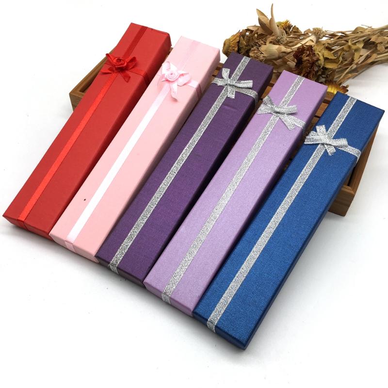 

Free Shipping 1pcs 24cm Fan Box Folding Fan Female Box High Quality Paper Cardboard Gift