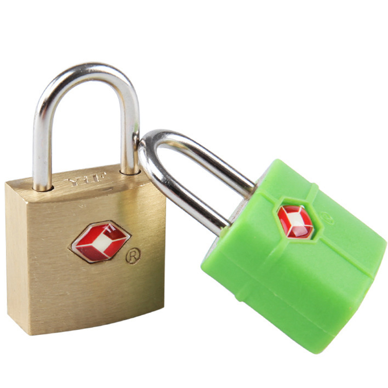 

Wholesale Outdoor Travel Luggage Suitcase Mini Brass Padlock TSA Customs Lock Travel Travel Lock Door Locks Random Colors DH0357