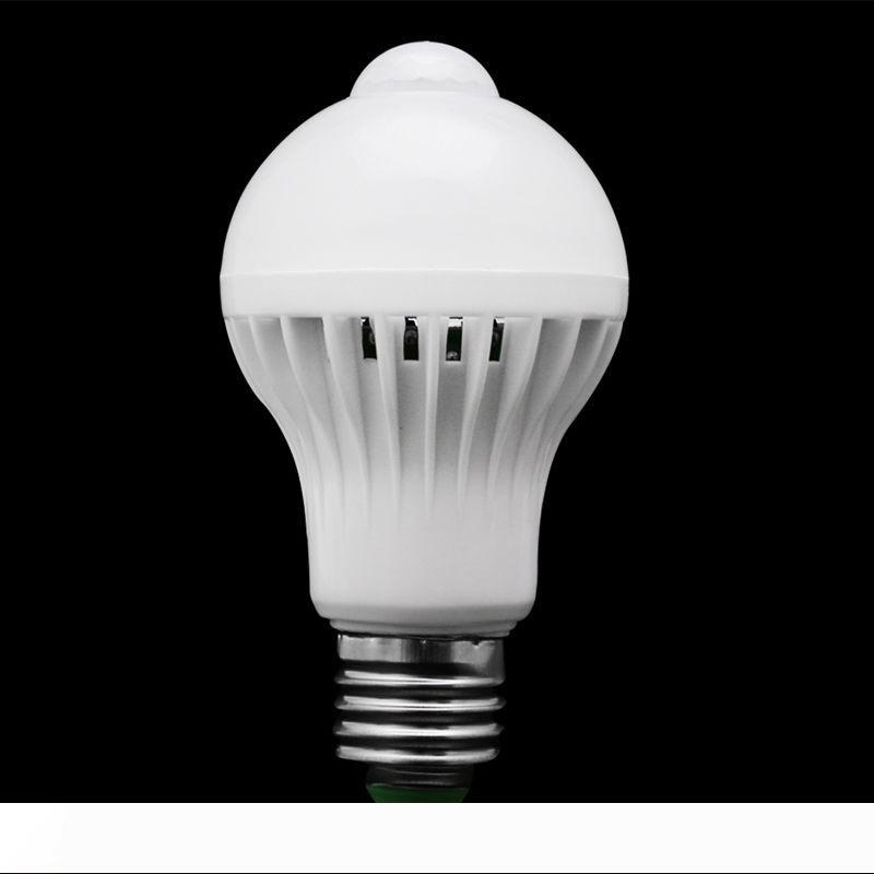 

Motion Sensor LED Bulb light E27 B22 AC85-265V PIR Infrared induction bulb lamp 5W 7W 9W induction led light