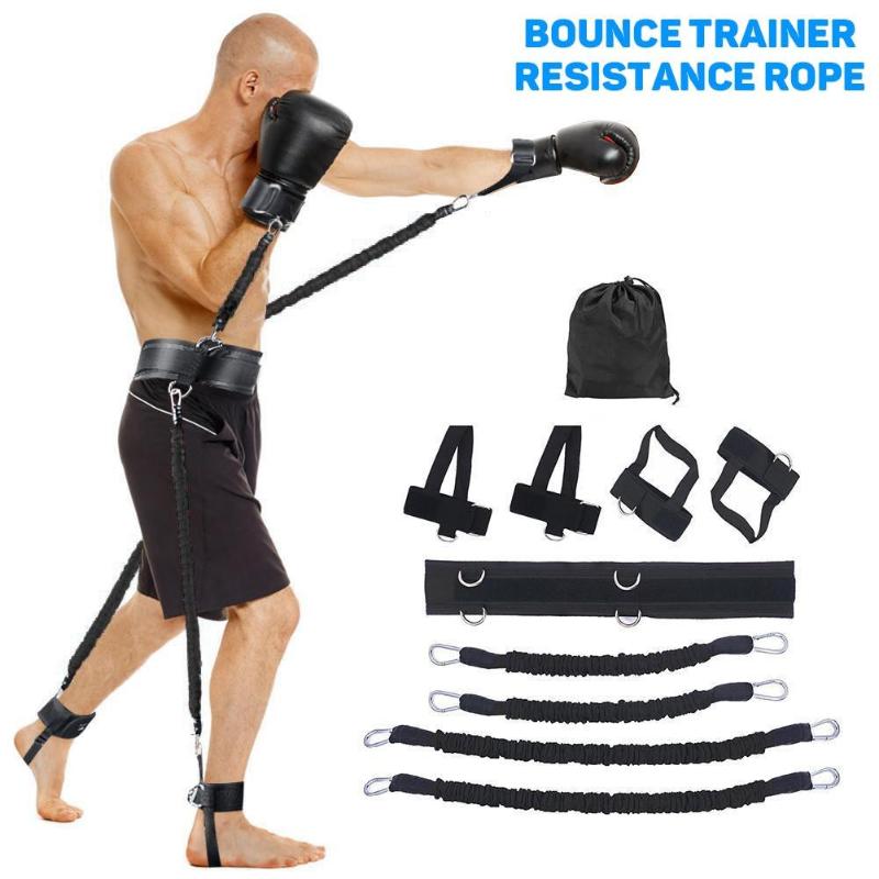 

Sports Fitness Resistance Bands Stretching Ropes Waistband Ankle Straps Kit Fitness Resistance Bands Stretching Ropes Waistband