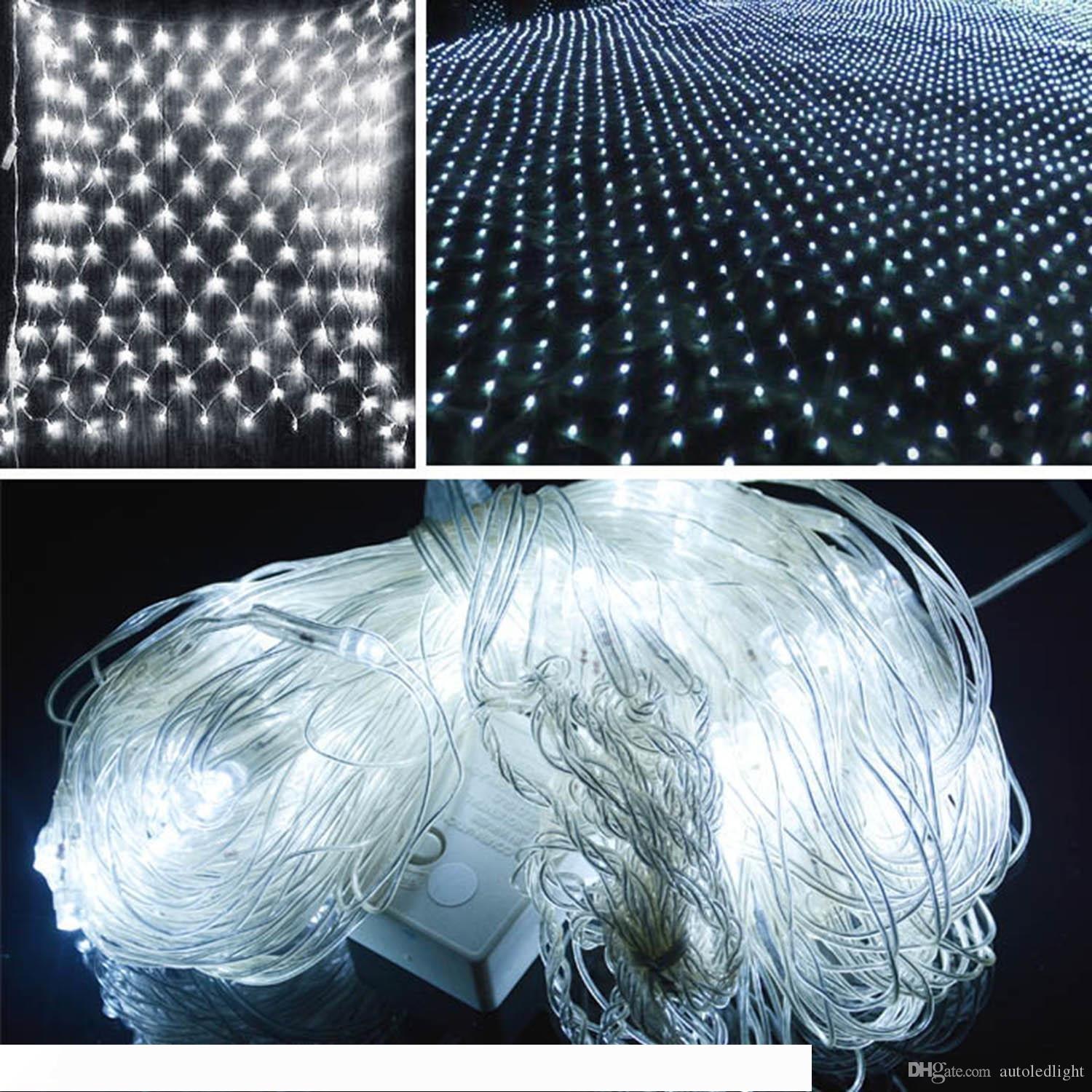 

LED Net Light 220V 2m*2m 144LEDs String Net Light Waterproof Outdoor Decorative Holiday Christmas Fairy Light