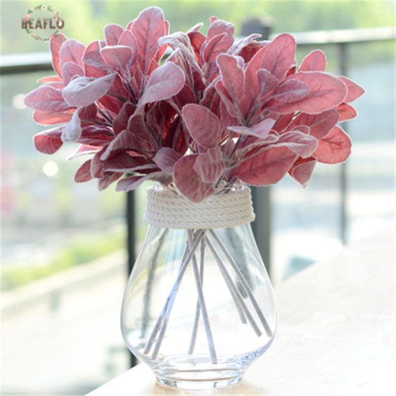 

1 PC Artificial Flower Leaves Floristry Plant Arrangement Wedding Home Decorative, Green