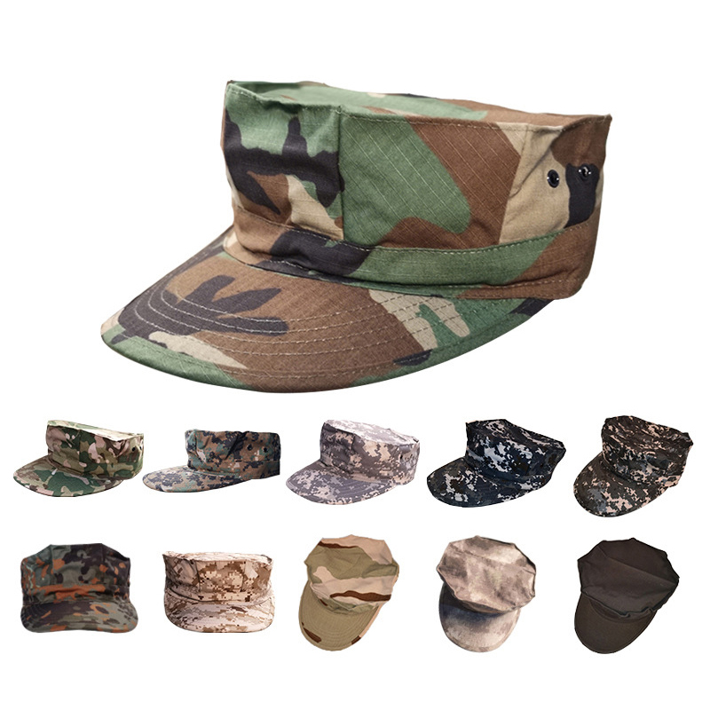 

Tactical Cap Caps Army Camouflage Marines Hats Sun Fishing Tactical Combat Paintball Caps Woodland Digital Multicam, Black