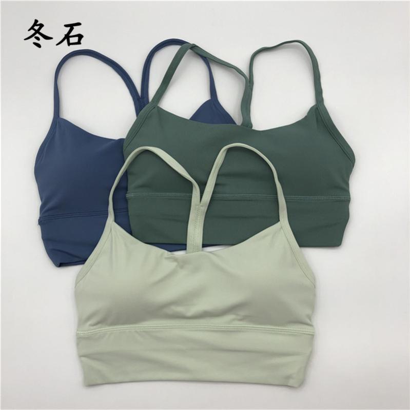 

Fitness Sports Bra For Women Push Up Shockproof Cross Yoga Running Gym Training Workout Femme Padded Underwear Crop Tops Athleti, Black