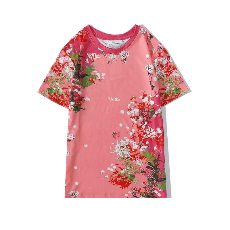 

Fashion Mens Womens Designer T Shirt for Summer Casual Streetwear Tees 2020 New Arrival Men T Shirts Tops Quality Clothing Size -2XL, Pink