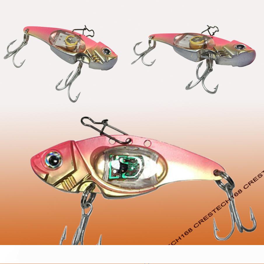 Dr.Fish Fishing Lures Kit LED Lighted Bait Flasher Saltwater Freshwater Bass Halibut Walleye Lures Attractant Offshore Deep Sea Dropping-image-560147055