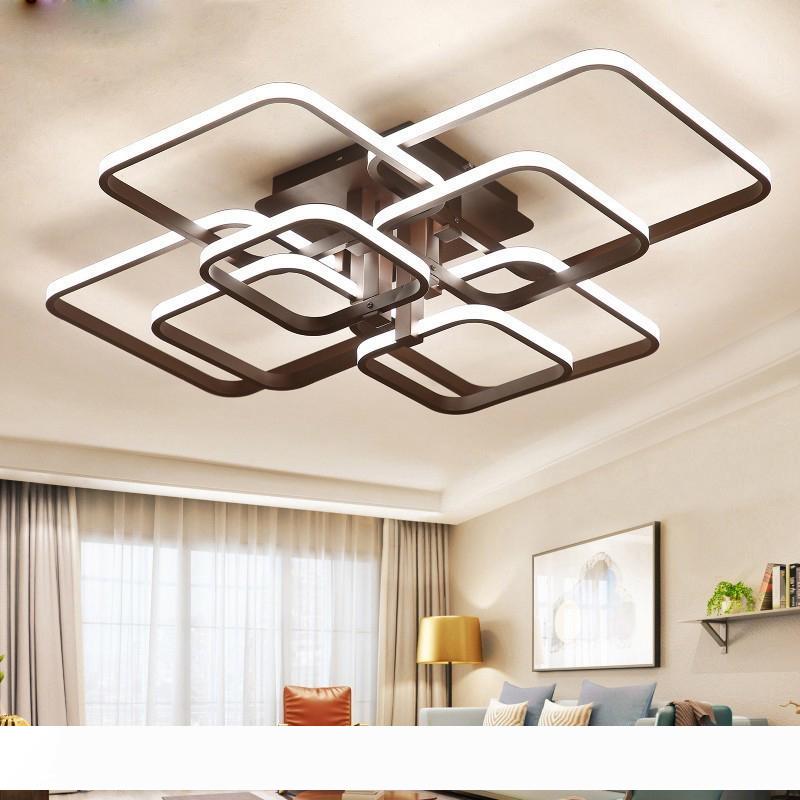 

modern led chandelier with remote control acrylic lights For Living Room Bedroom Home Chandelier ceiling Led lights