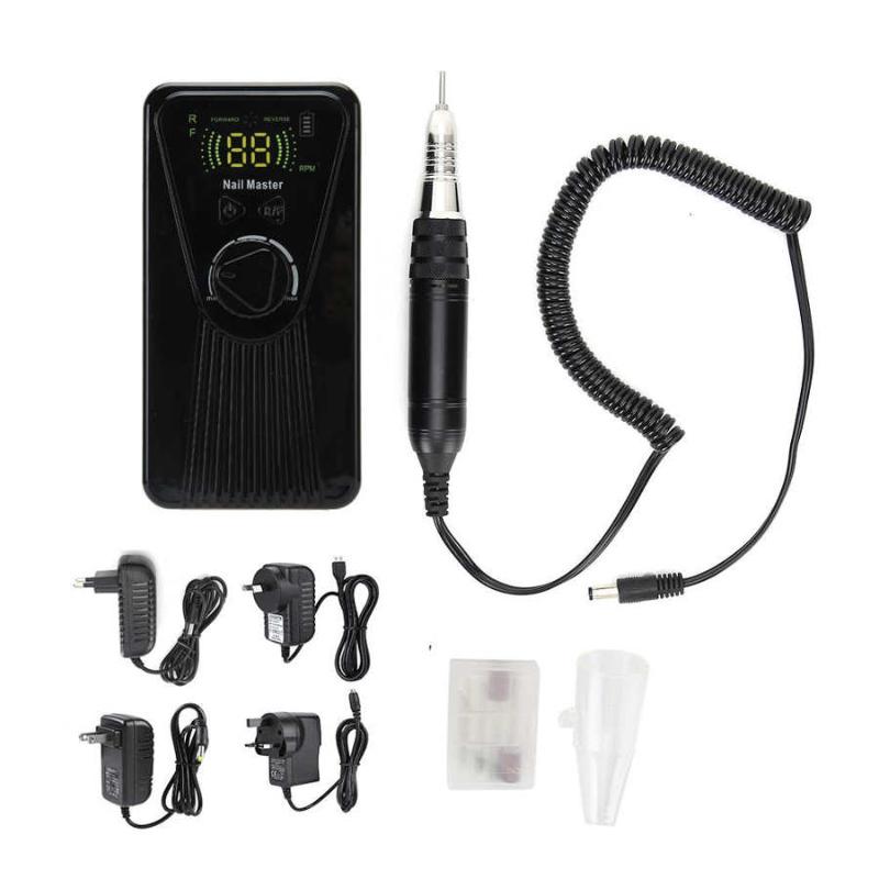 

35000RPM Adjustable Nail Drill Machine Electric Nail Grinding Polisher Manicure Tool